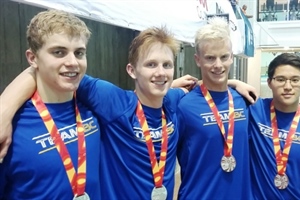 Another successful evening for Team BC in swimming 
